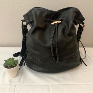 ⚡️Joie⚡️Black Leather Crossbody Bag